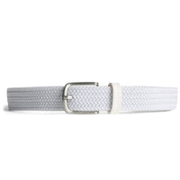 J.Lindeberg Golf Belt - Benny Woven 3cm - White SS26