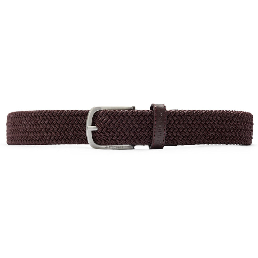 J.Lindeberg Golf Belt - Benny Woven 3cm - Winetasting AW26
