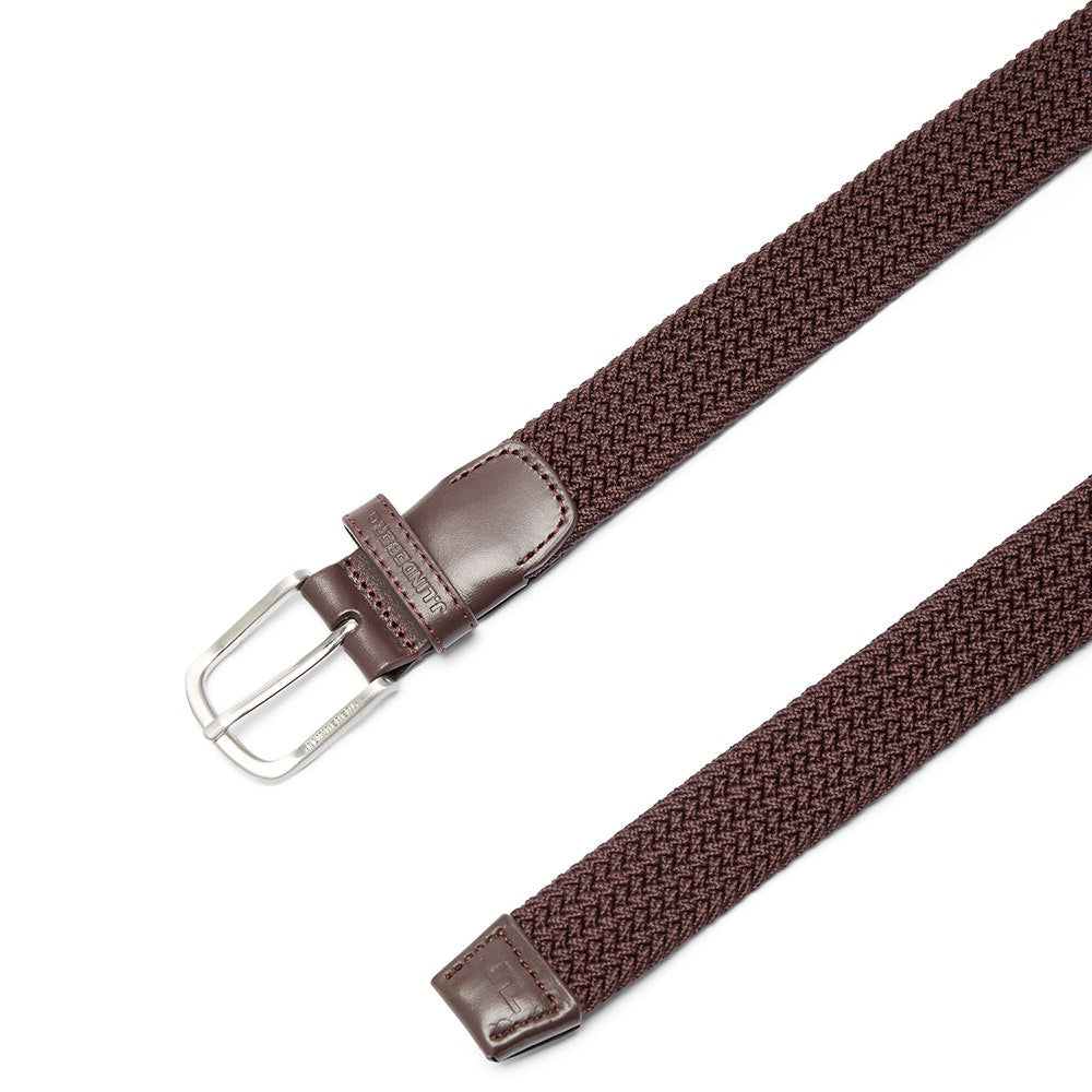 J.Lindeberg Golf Belt - Benny Woven 3cm - Winetasting AW26