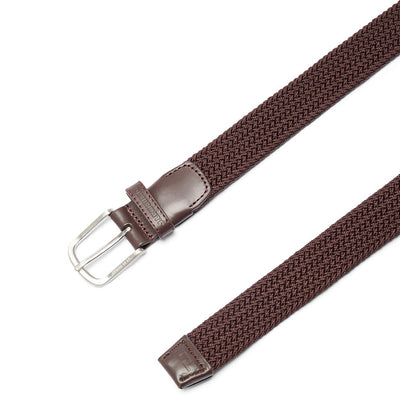 J.Lindeberg Golf Belt - Benny Woven 3cm - Winetasting AW26