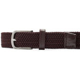 J.Lindeberg Golf Belt - Benny Woven 3cm - Winetasting AW26