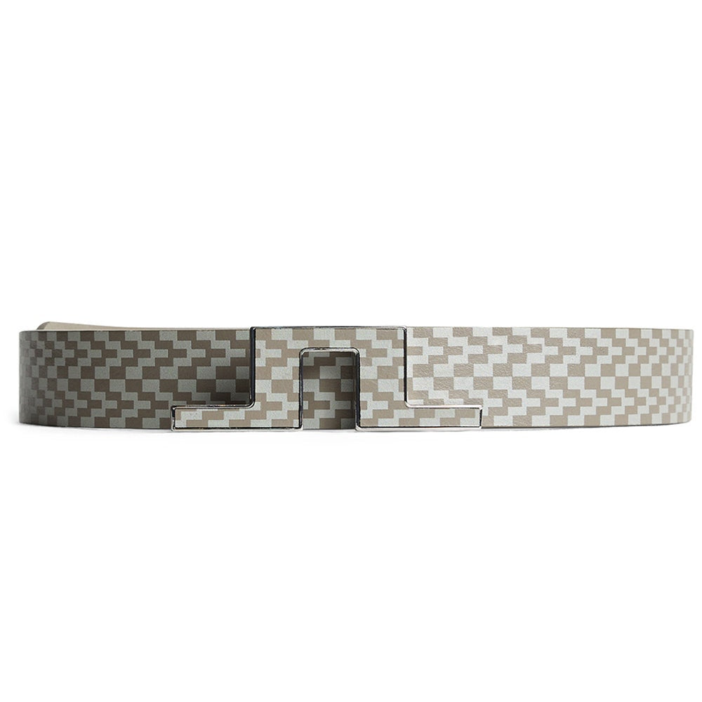 J.Lindeberg Golf Belt - Bentley Print - BS Brindle SS26