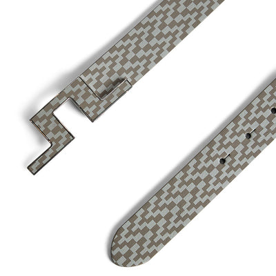 J.Lindeberg Golf Belt - Bentley Print - BS Brindle SS26