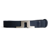 J.Lindeberg Golf Belt - Berry Stretch Woven - Vintage Indigo AW25