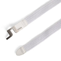 J.Lindeberg Golf Belt - Berry Stretch Woven - White AW25