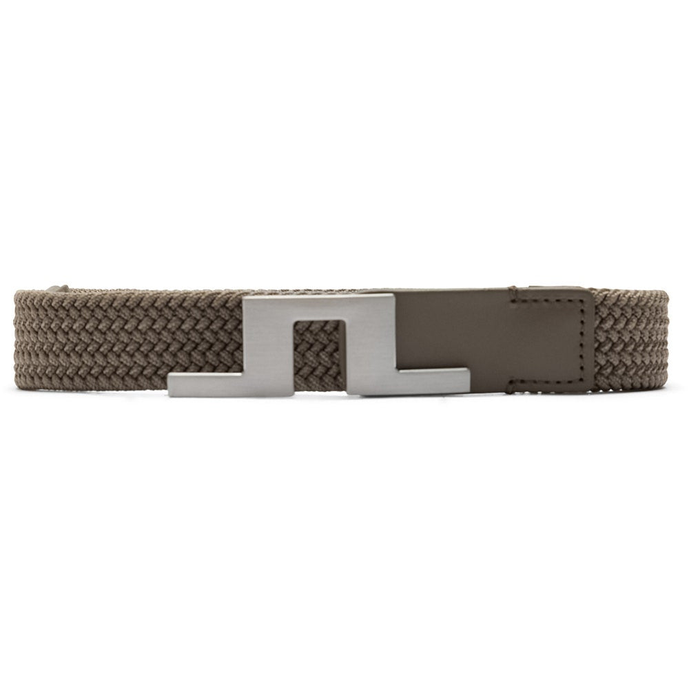 J.Lindeberg Golf Belt - Braided Bridge 3cm - Brindle AW26