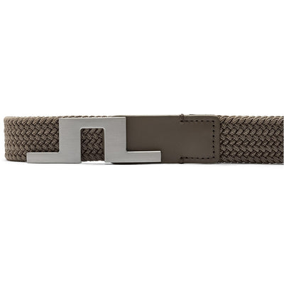 J.Lindeberg Golf Belt - Braided Bridge 3cm - Brindle AW26