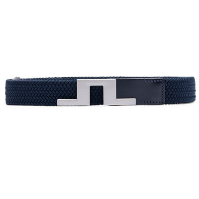 J.Lindeberg Golf Belt - Braided Bridge 3cm - JL Navy AW26