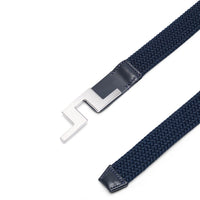 J.Lindeberg Golf Belt - Braided Bridge 3cm - JL Navy AW26