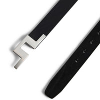 J.Lindeberg Golf Belt - Bridger Leather 3cm - Black SS26