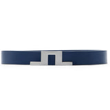 J.Lindeberg Golf Belt - Bridger Leather 3cm - Estate Blue SH26