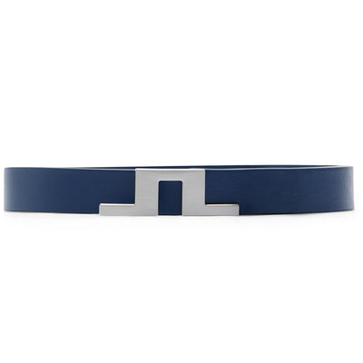 J.Lindeberg Golf Belt - Bridger Leather 3cm - Estate Blue SH26
