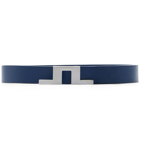 J.Lindeberg Golf Belt - Bridger Leather 3cm - Estate Blue SH26