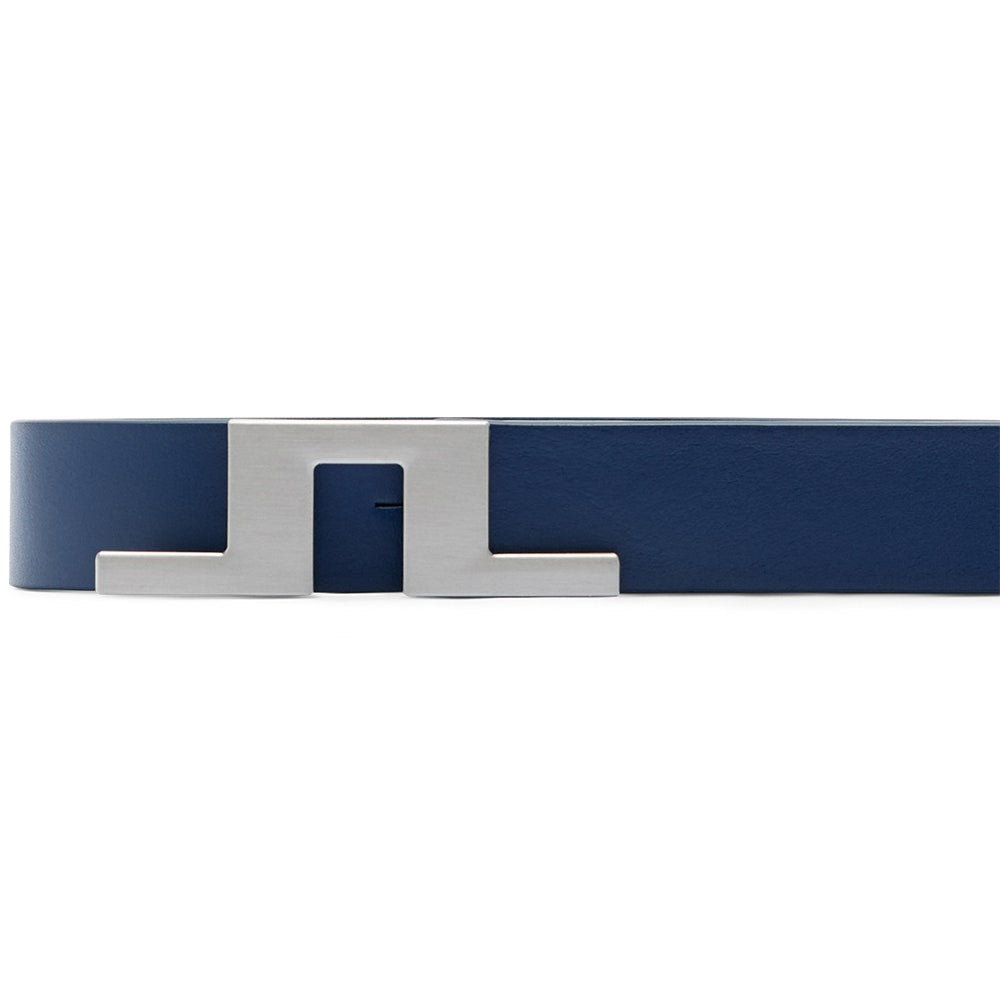 J.Lindeberg Golf Belt - Bridger Leather 3cm - Estate Blue SH26