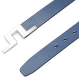J.Lindeberg Golf Belt - Bridger Leather 3cm - Estate Blue SH26