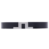 J.Lindeberg Golf Belt - Bridger Leather 3cm - JL Navy SS26