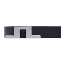 J.Lindeberg Golf Belt - Bridger Leather 3cm - JL Navy SS26
