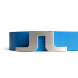 J.Lindeberg Golf Belt - Bridger Leather - Sonic Blue AW25