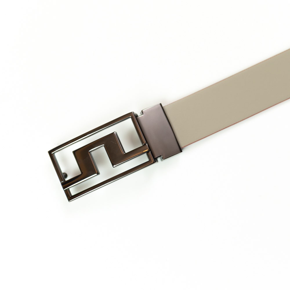 J.Lindeberg Golf Belt - Slater Reversible 3cm - Apple Butter SS26