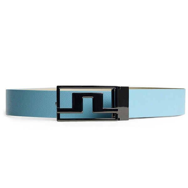 J.Lindeberg Golf Belt - Slater Reversible 3cm - Forget-Me-Not SS26