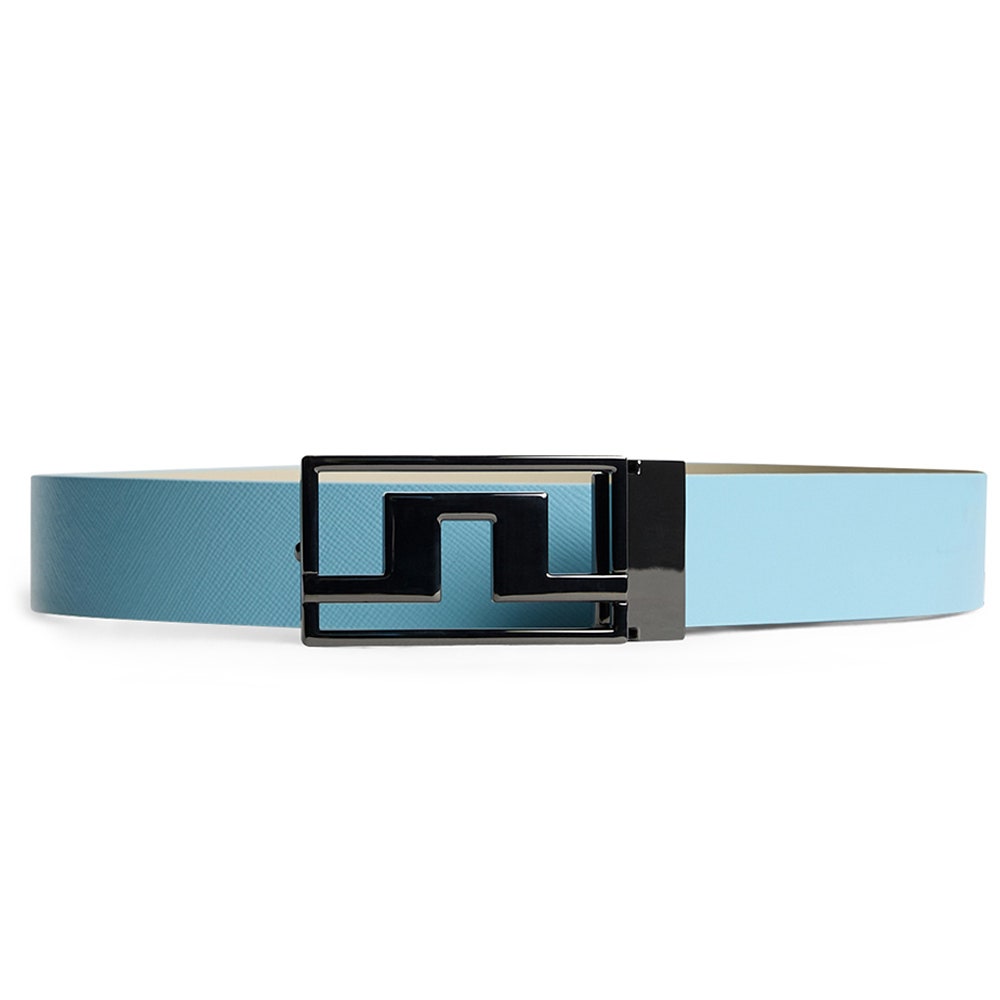 J.Lindeberg Golf Belt - Slater Reversible 3cm - Forget-Me-Not SS26