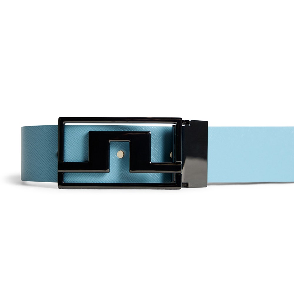 J.Lindeberg Golf Belt - Slater Reversible 3cm - Forget-Me-Not SS26