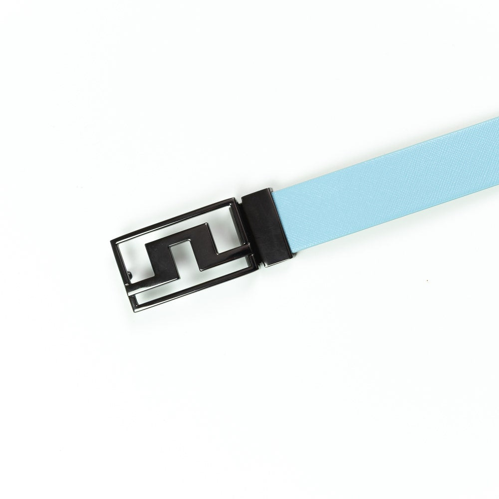 J.Lindeberg Golf Belt - Slater Reversible 3cm - Forget-Me-Not SS26
