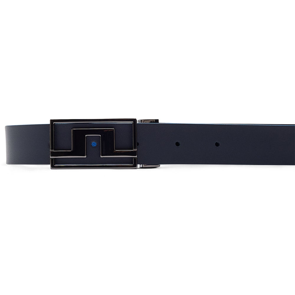 J.Lindeberg Golf Belt - Slater Reversible 3cm - Set Sail - Navy AW26