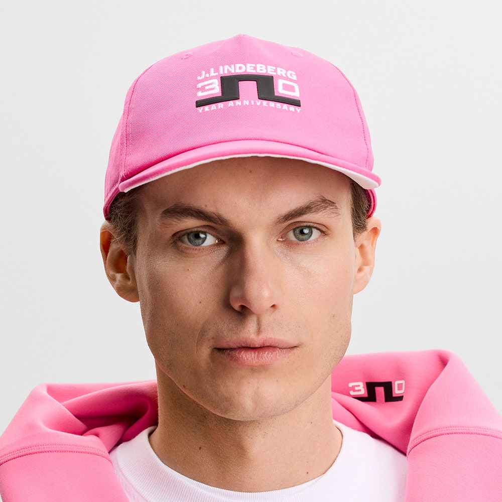 J.Lindeberg Golf Cap - 30Y Snapback - Azalea Pink SH26