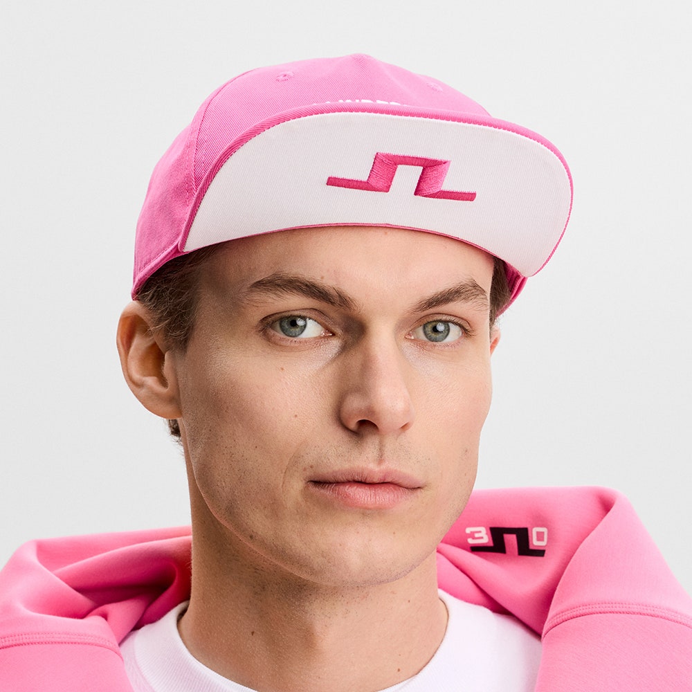 J.Lindeberg Golf Cap - 30Y Snapback - Azalea Pink SH26