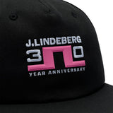 J.Lindeberg Golf Cap - 30Y Snapback - Black SH26