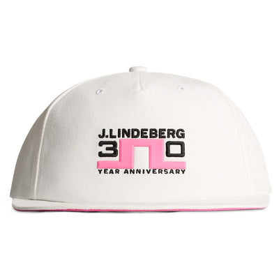 J.Lindeberg Golf Cap - 30Y Snapback - White SH26