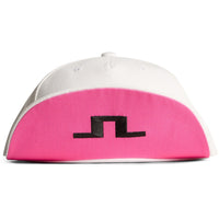 J.Lindeberg Golf Cap - 30Y Snapback - White SH26