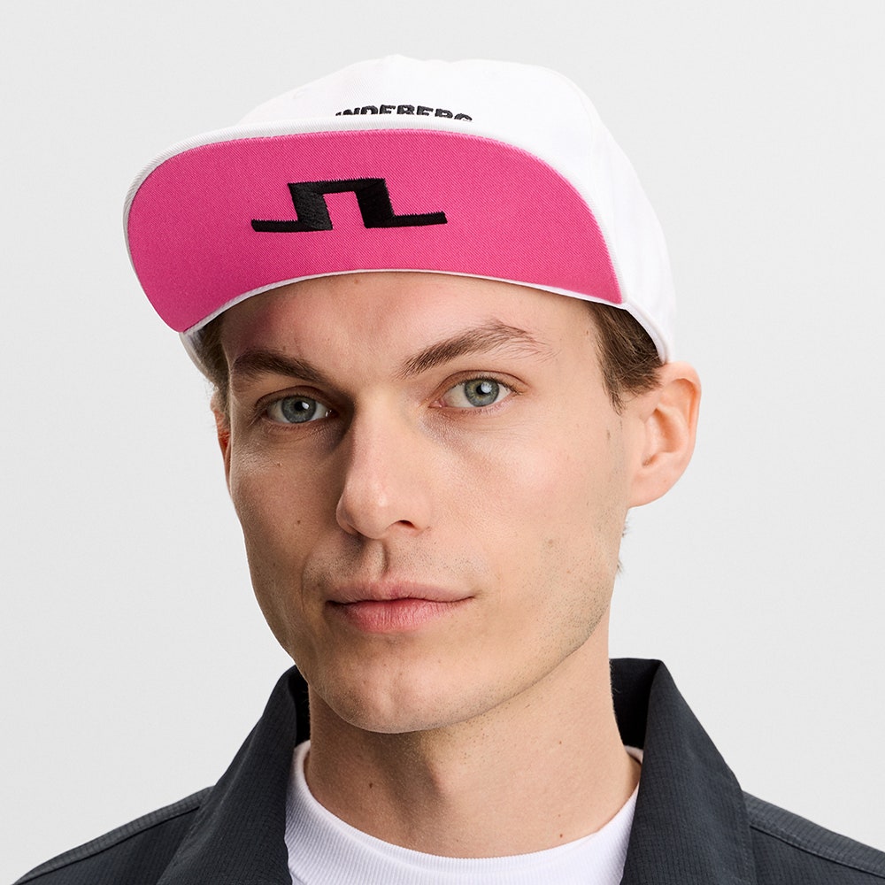 J.Lindeberg Golf Cap - 30Y Snapback - White SH26