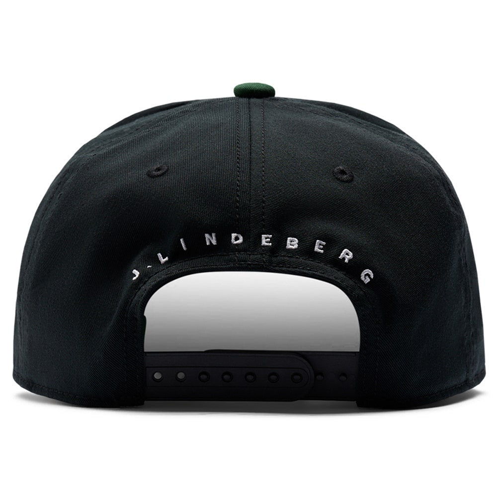 J.Lindeberg Golf Cap - Boyd Two Tone - Black AW26