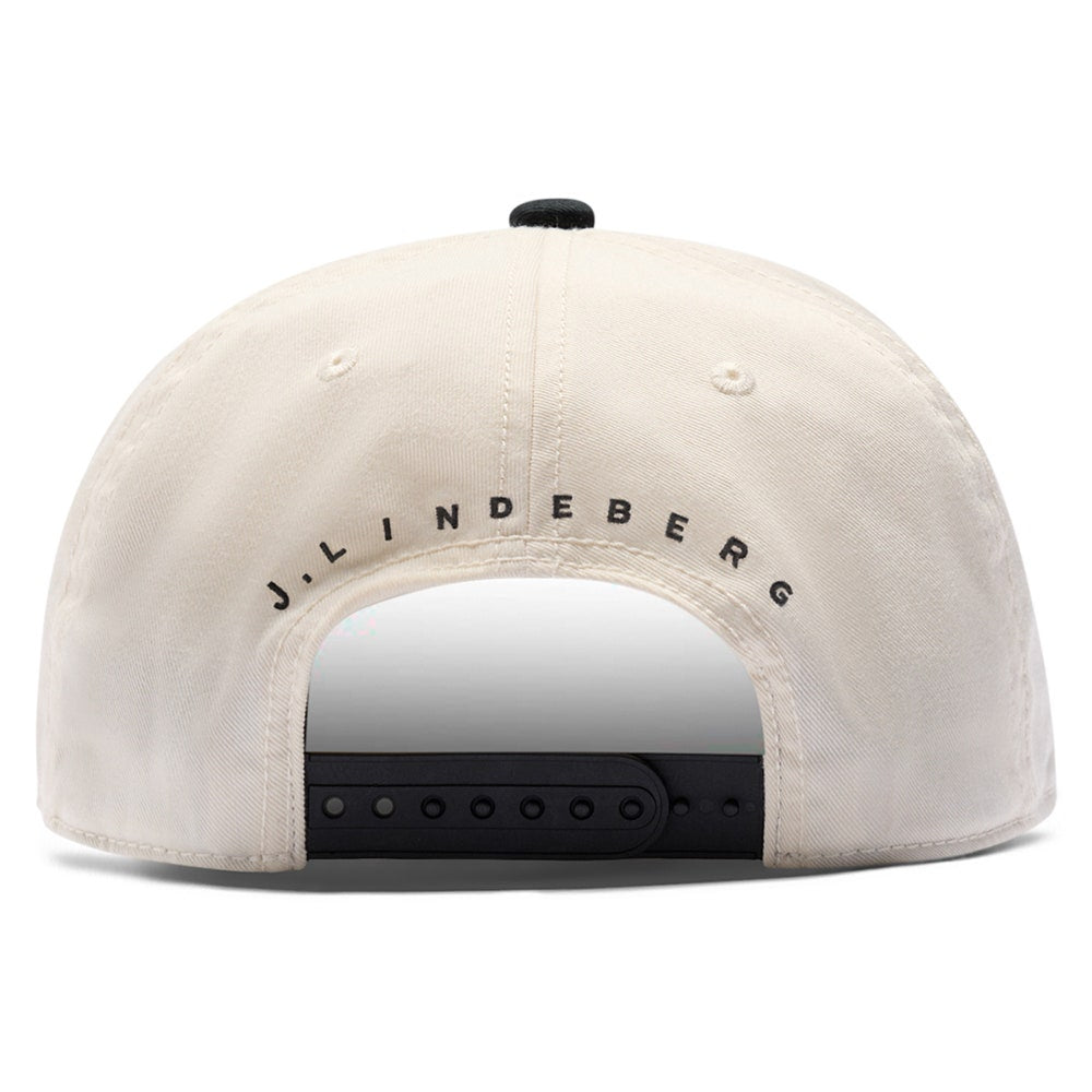 J.Lindeberg Golf Cap - Boyd Two Tone - Moonbeam AW26