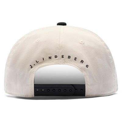 J.Lindeberg Golf Cap - Boyd Two Tone - Moonbeam AW26