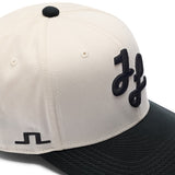 J.Lindeberg Golf Cap - Boyd Two Tone - Moonbeam AW26