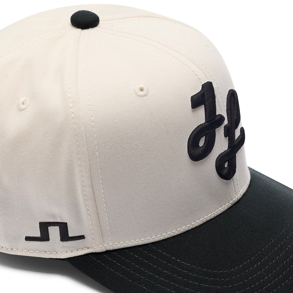 J.Lindeberg Golf Cap - Boyd Two Tone - Moonbeam AW26