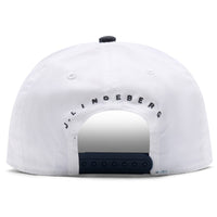 J.Lindeberg Golf Cap - Boyd Two Tone - White AW26