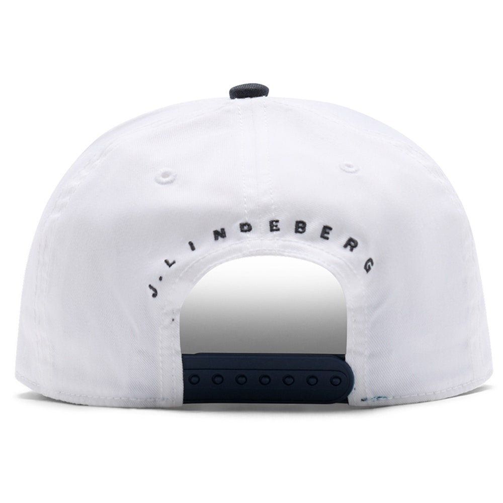 J.Lindeberg Golf Cap - Boyd Two Tone - White AW26