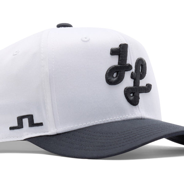 J.Lindeberg Golf Cap - Boyd Two Tone - White AW26