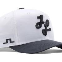 J.Lindeberg Golf Cap - Boyd Two Tone - White AW26