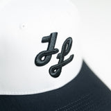 J.Lindeberg Golf Cap - Boyd Two Tone - White AW26