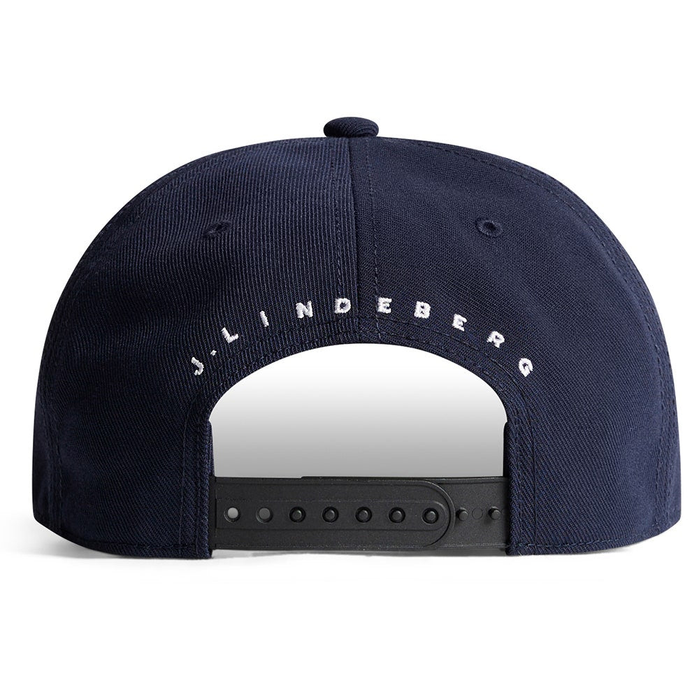 J.Lindeberg Golf Cap - Caddie Two Tone Snapback - JL Navy SS26