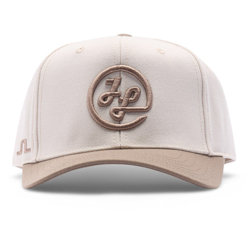 J.Lindeberg Golf Cap - Caddie Two Tone Snapback - Moonbeam SS26