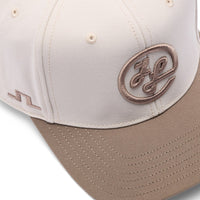 J.Lindeberg Golf Cap - Caddie Two Tone Snapback - Moonbeam SS26