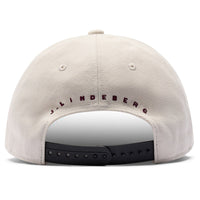J.Lindeberg Golf Cap - Cyrus Flat Bill - Moonbeam AW26