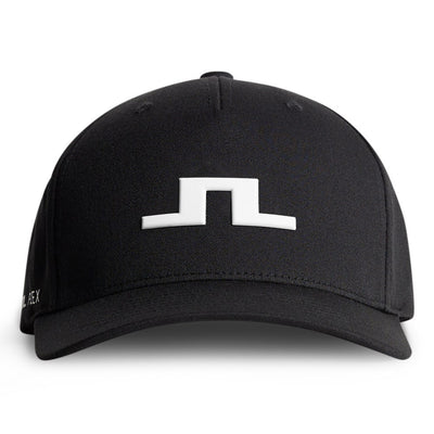 J.Lindeberg Golf Cap - Heath FlexFit 110 Snapback - Black SS26