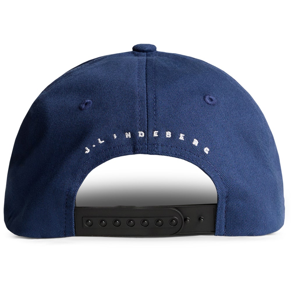 J.Lindeberg Golf Cap - Heath FlexFit 110 Snapback - Estate Blue SH26